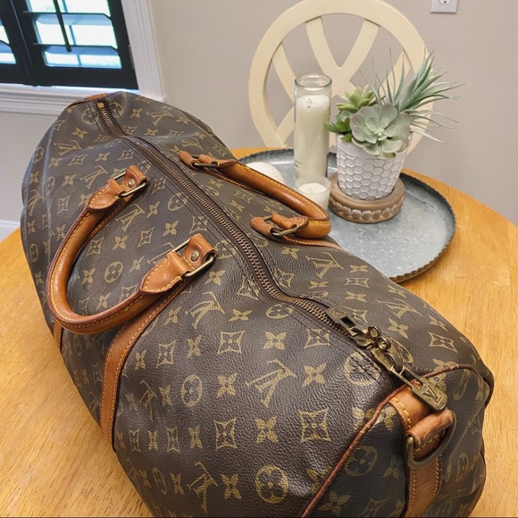 Louis Vuitton Keepall Bandouliere 50 // Vintage - Picture 4 of 16